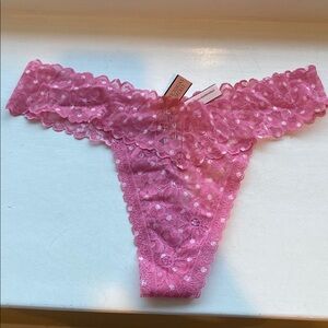 Victoria's Secret Pink Lace Panties